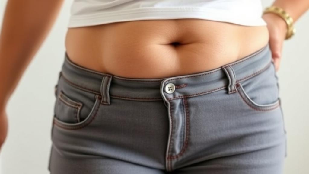 체중 감량 효과, 정말일까? (realistic 스타일)