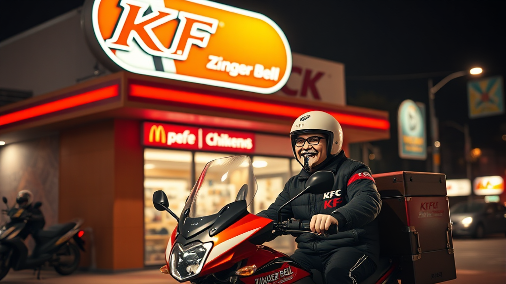 배달 시 꼭 알아둬야 할 점 (realistic 스타일)