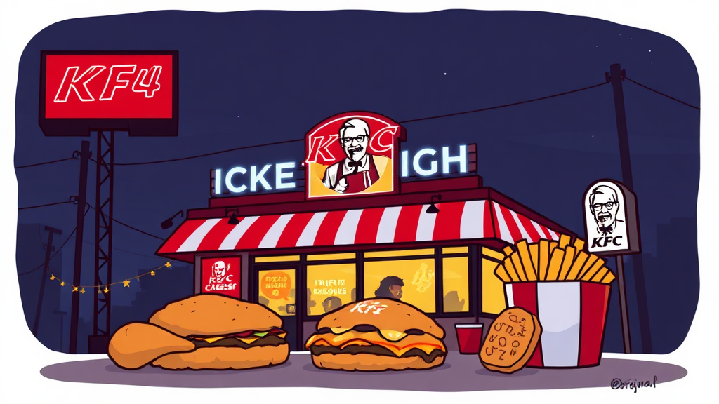 메뉴 & 가격 정보 총정리 (cartoon 스타일)