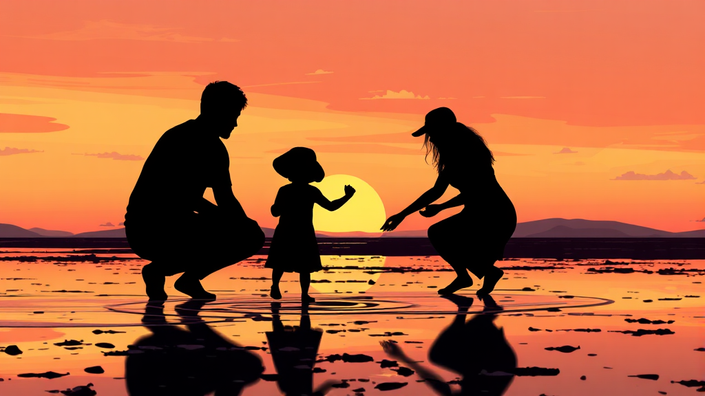 서해안 물때표 완벽 가이드: 낚시, 해루질, 안전까지 A to Z 2 물때표, 왜 알아야 할까요? (illustration 스타일)