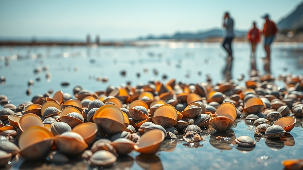 서해안 물때표 완벽 가이드: 낚시, 해루질, 안전까지 A to Z 7 물때 변화 이해 (realistic 스타일)