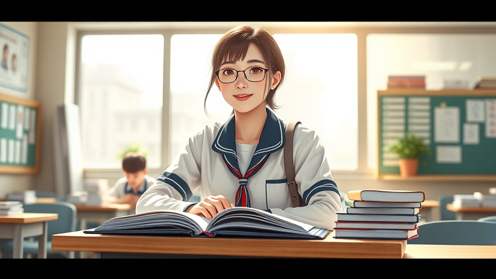 임군의 빛나는 학력 (realistic 스타일)