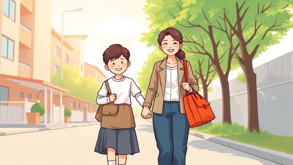 이부진 사장의 교육 방식 (illustration 스타일)