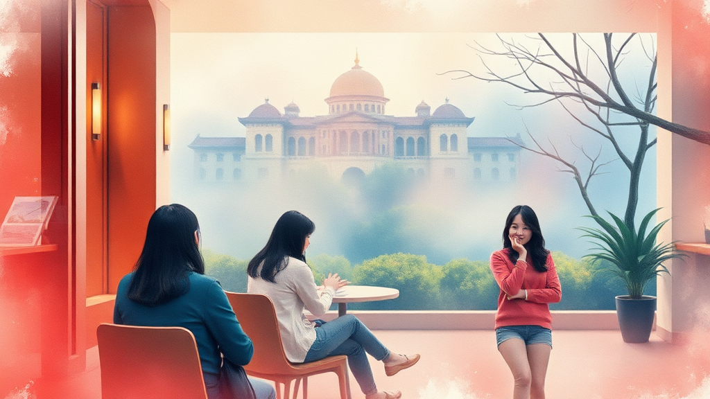 강남 학부모 커뮤니티 반응 (watercolor 스타일)