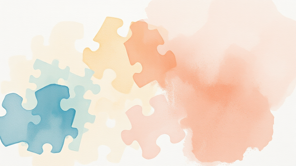 이슈의 사회적 의미 (watercolor 스타일)