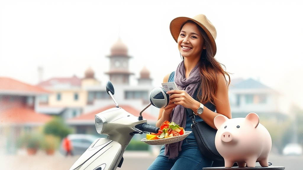 효율적인 소비 전략 (watercolor 스타일)