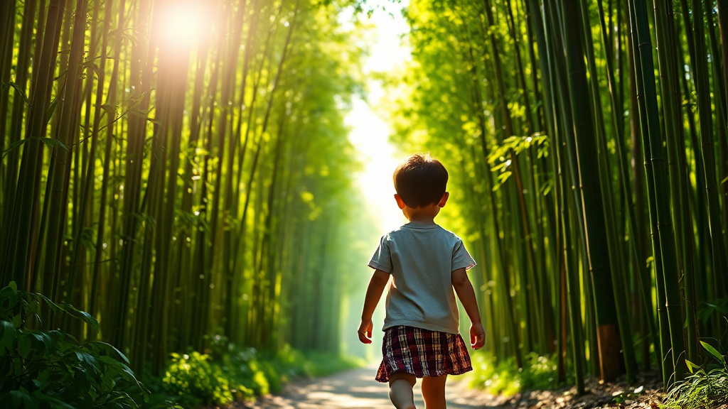 죽녹원, 어디에 있나요? (realistic 스타일)