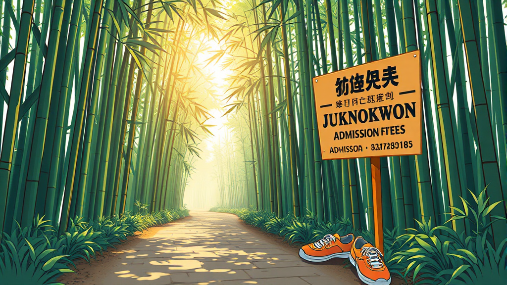 입장료 & 관람 시간 (illustration 스타일)