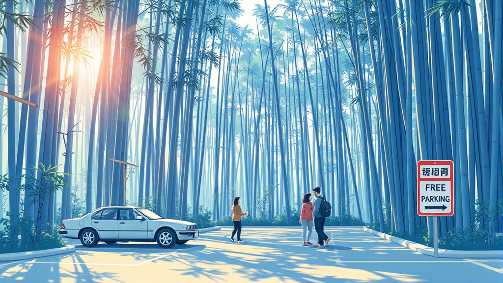 주차 & 교통 정보 (illustration 스타일)