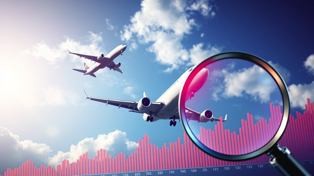 항공권 가격, 왜 변동될까? (realistic 스타일)