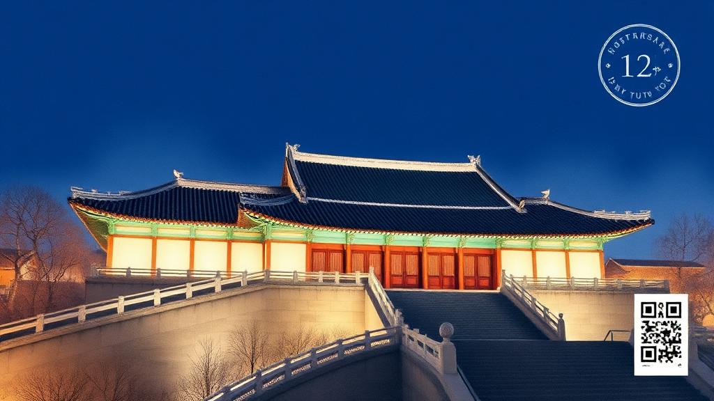 야간개장, 어떻게 예매할까? (watercolor 스타일)