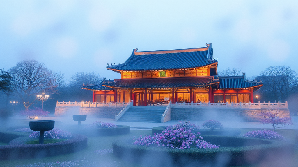 야간개장, 어떻게 봐야 할까? (watercolor 스타일)