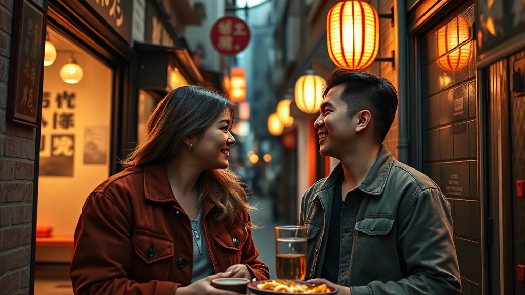수원 행리단길 데이트 완전정복: 인생샷 명소부터 맛집까지! 6 행궁동 맛집 & 식당 소개 (realistic 스타일)