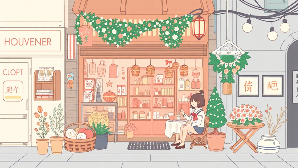 수원 행리단길 데이트 완전정복: 인생샷 명소부터 맛집까지! 7 특별한 데이트 코스 제안 (illustration 스타일)