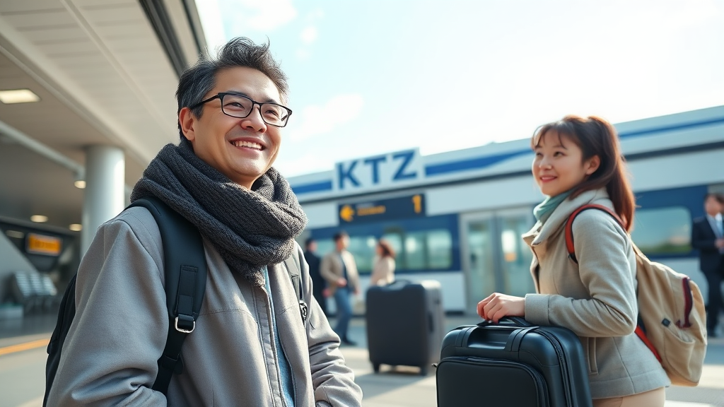 KTX 광명역 도심공항터미널 완벽 가이드: 위치, 운영시간, 이용꿀팁 A to Z 2 스마트 여행의 시작 (realistic 스타일)