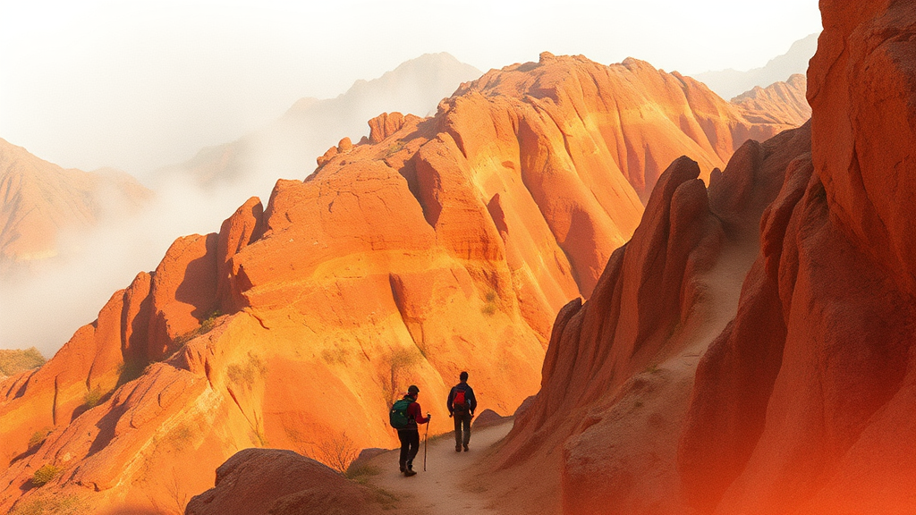 서울 근교 등산 명소: 계절별 추천 (watercolor 스타일)