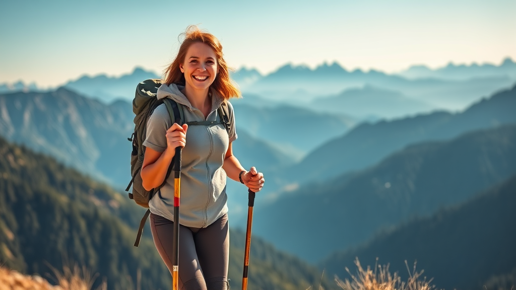 등산 무릎 통증 완벽 가이드: 스틱 사용법, 하산 자세 A to Z 9 마무리 (realistic 스타일)