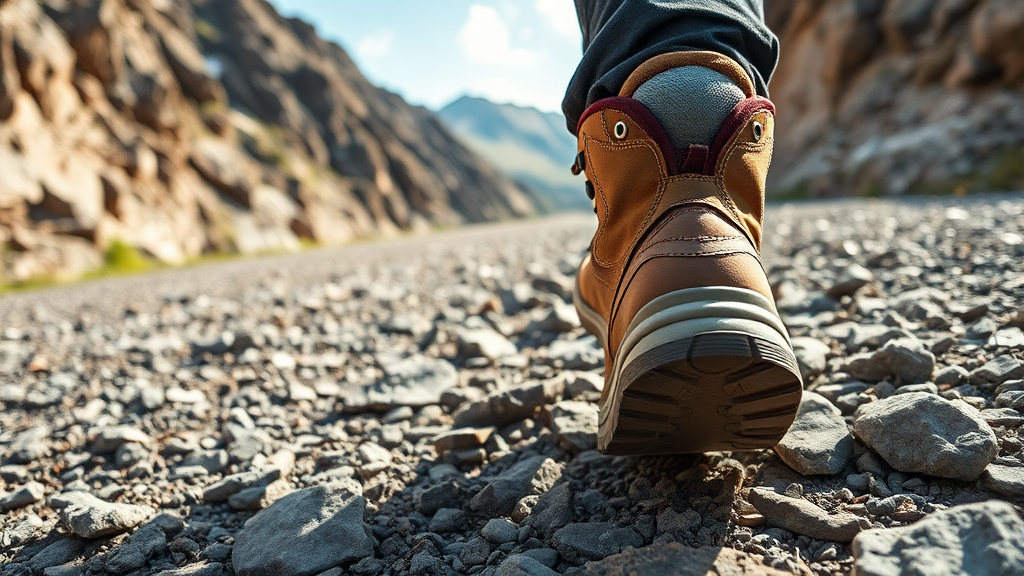 중등산화: 특징 및 추천 (realistic 스타일)