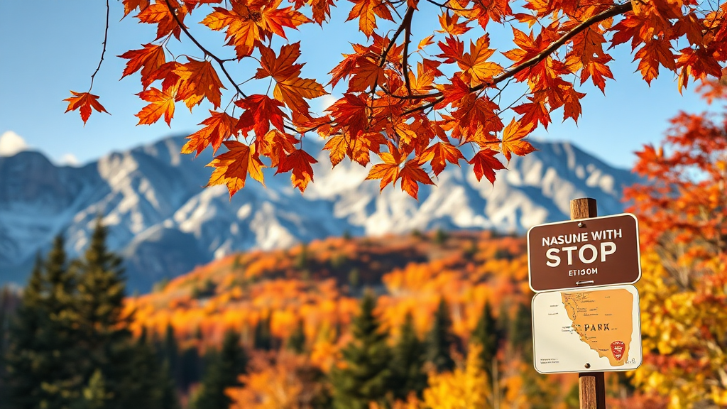 국립공원 대중교통 안내 (realistic 스타일)